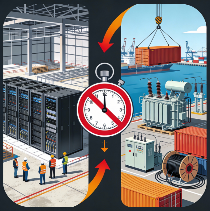 AI 데이터센터 일정이 밀리는 진짜 이유는 전기 장비가 늦게 오기 때문입니다